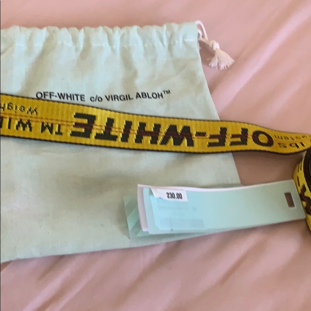 Off white belt